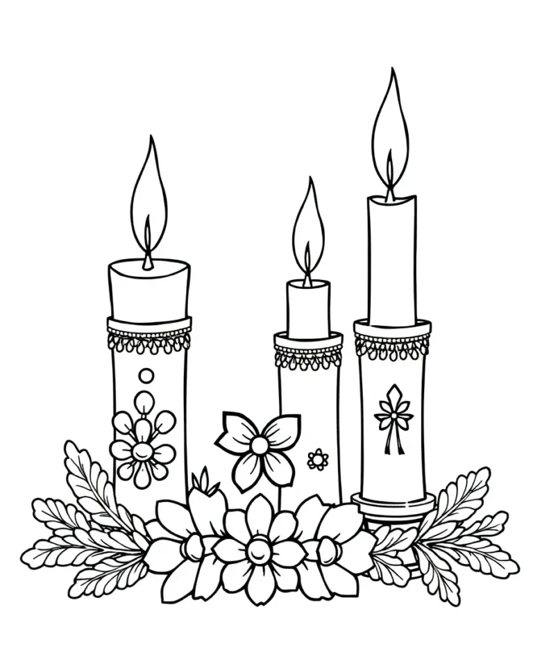 15 Beautiful Christmas Coloring Pages Free Printable Designs
