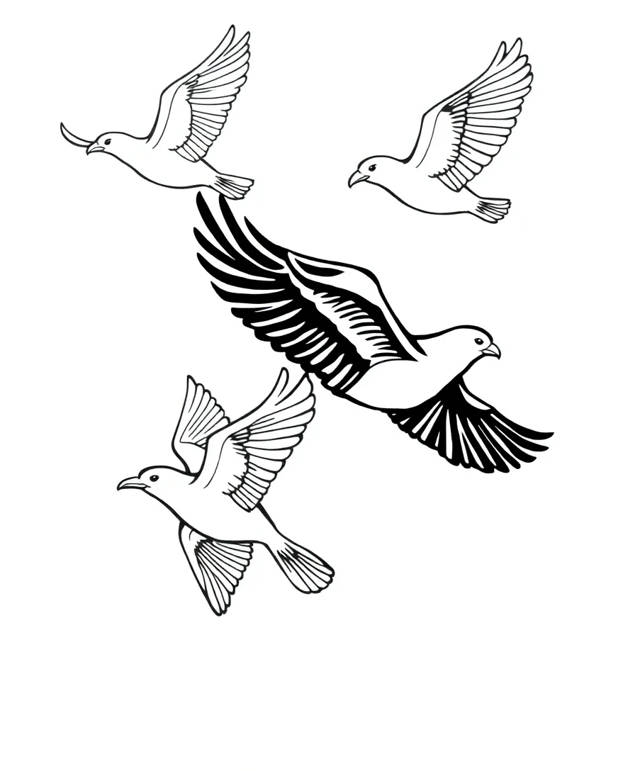 Soaring Birds