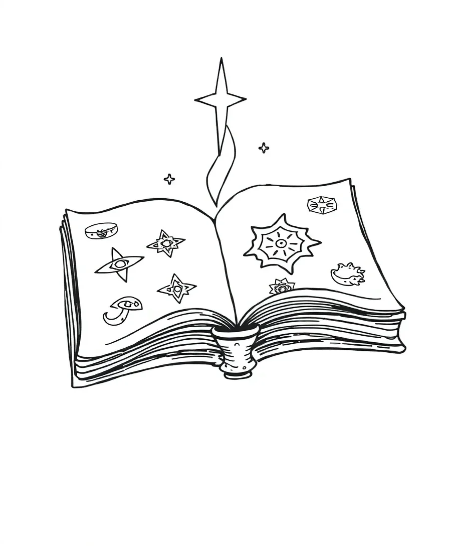 Enchanted Spell Book