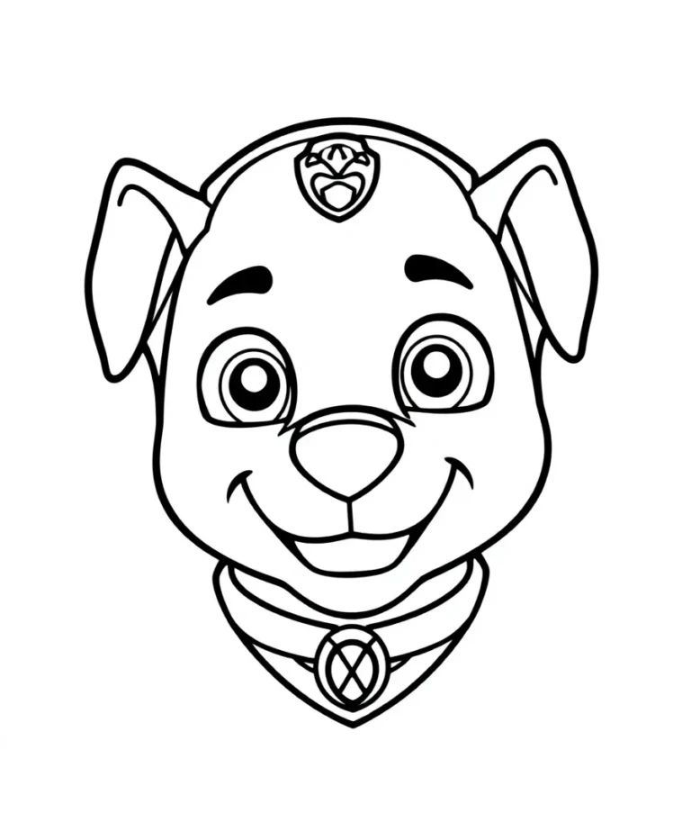 15 Stunning Paw Patrol Coloring Pages for Line Art Lovers