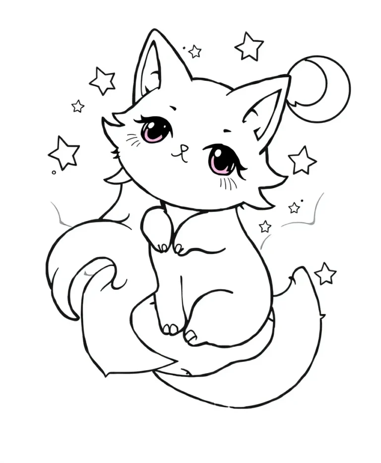 15 Striking Kuromi Coloring Page Designs for Enthusiasts