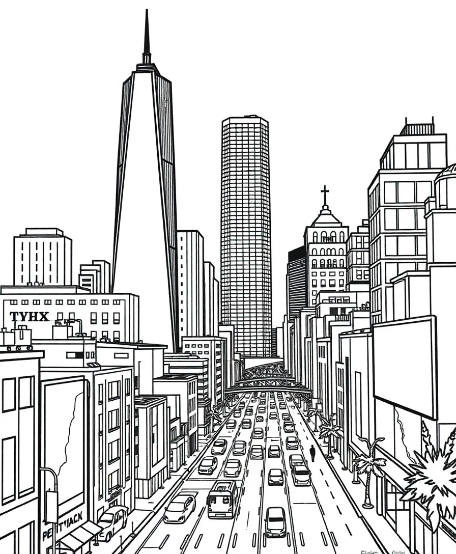 Busy Cityscapes