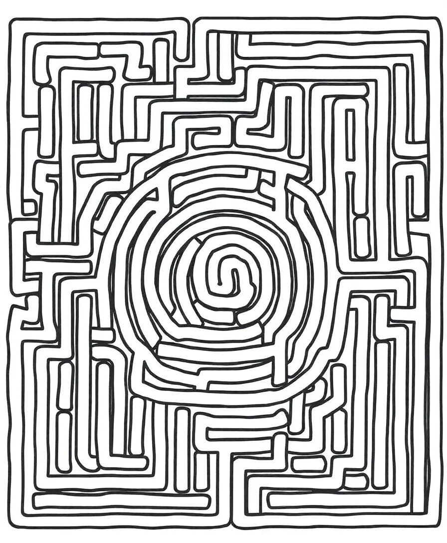 Enigmatic Maze Patterns