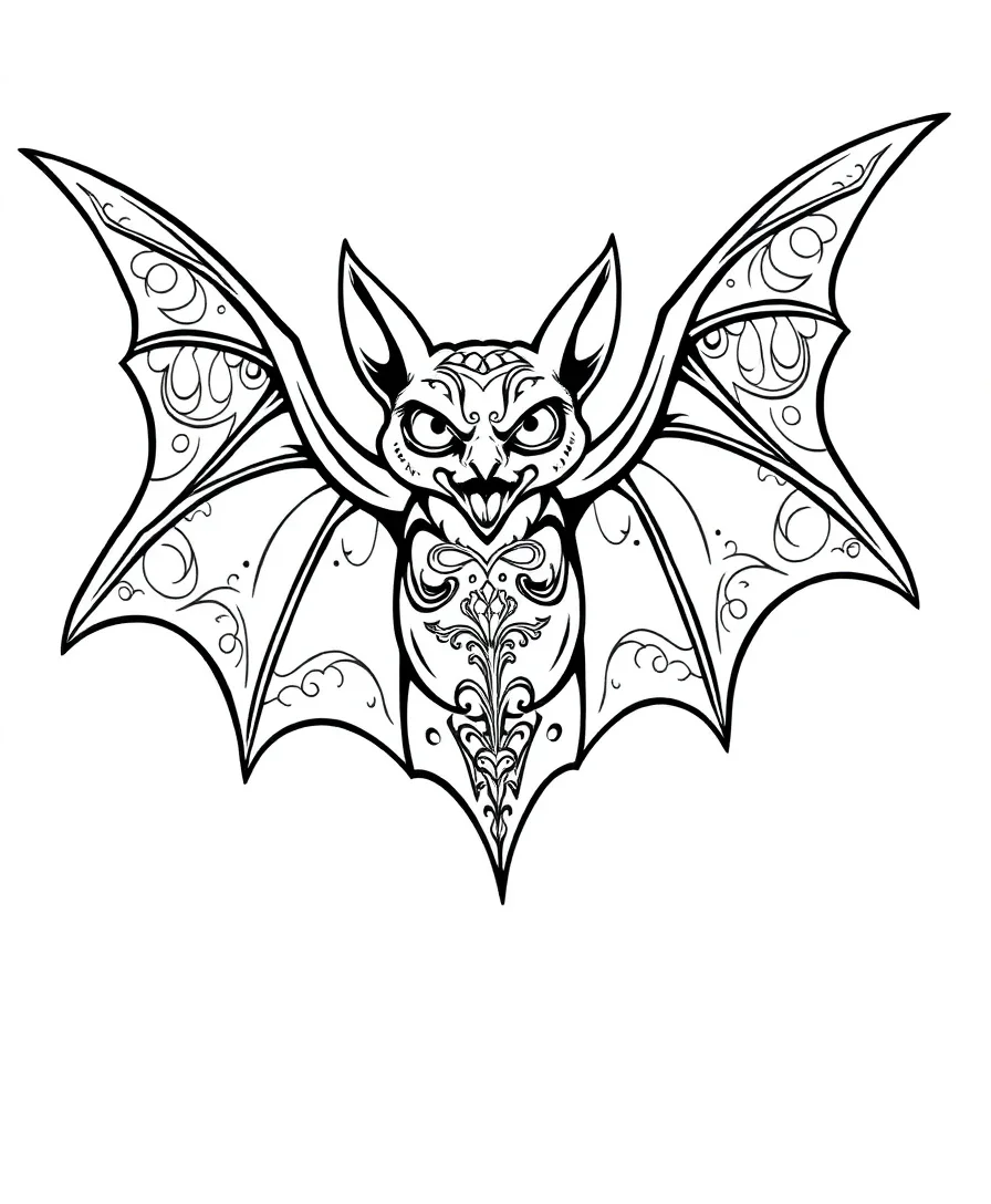 Vampire Bat Design
