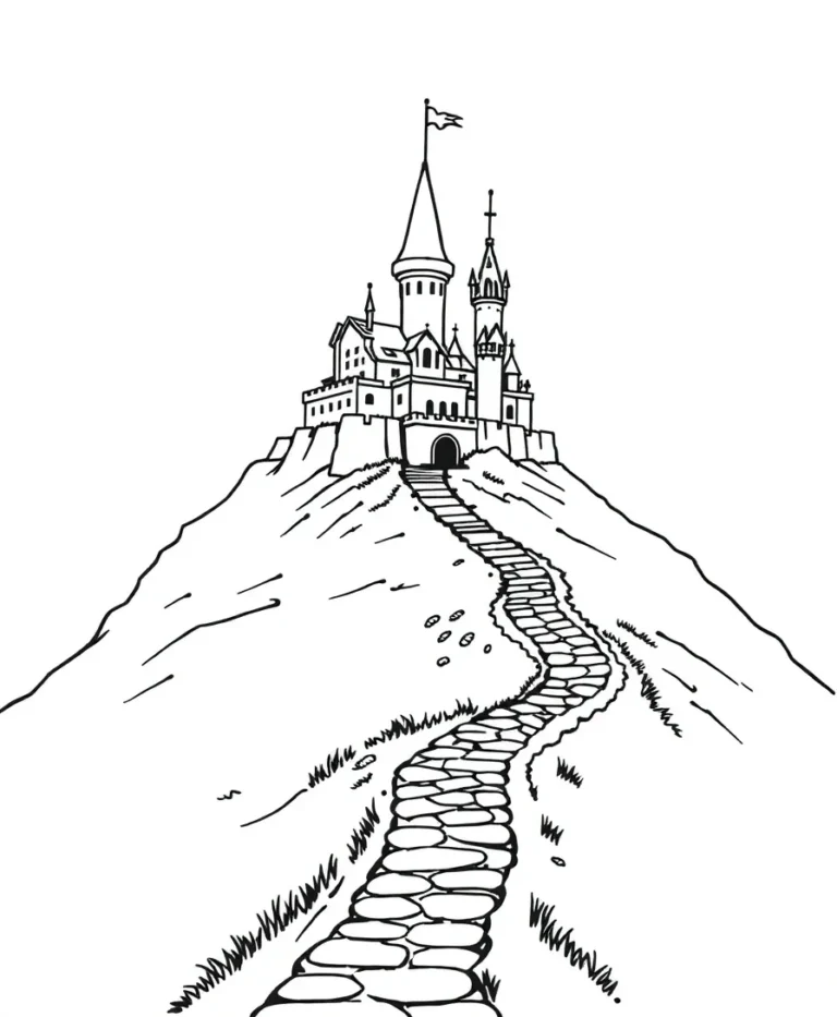 15 Stunning Blank Coloring Pages for Creative Expression
