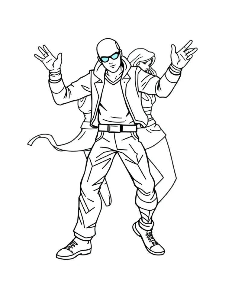 15 Captivating Fortnite Coloring Pages for Line Art Enthusiasts