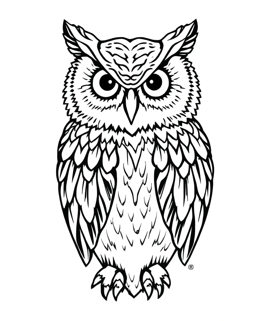 Enigmatic Owl