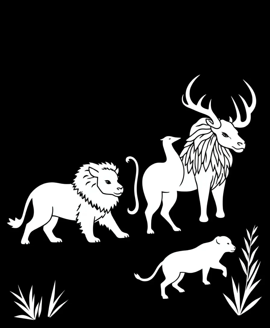 Majestic Animal Silhouettes