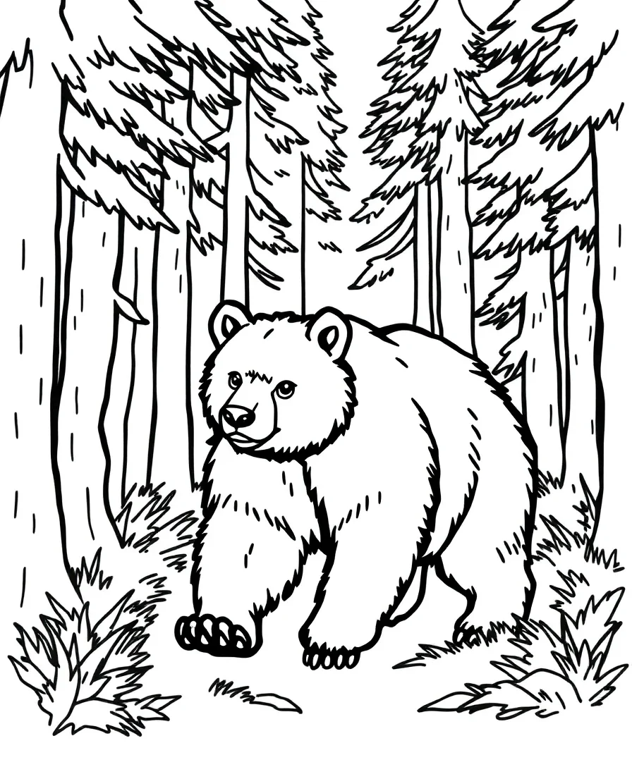 Bear in the Woods