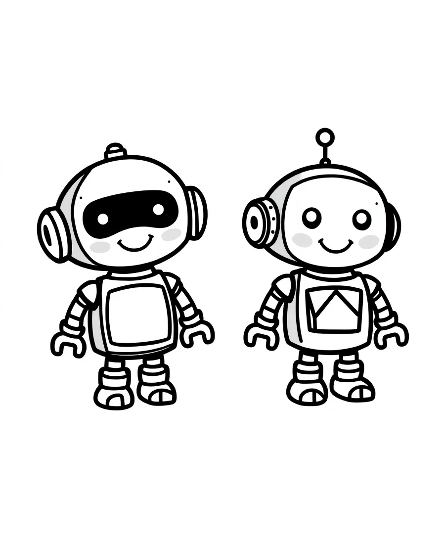 Playful Kawaii Robots