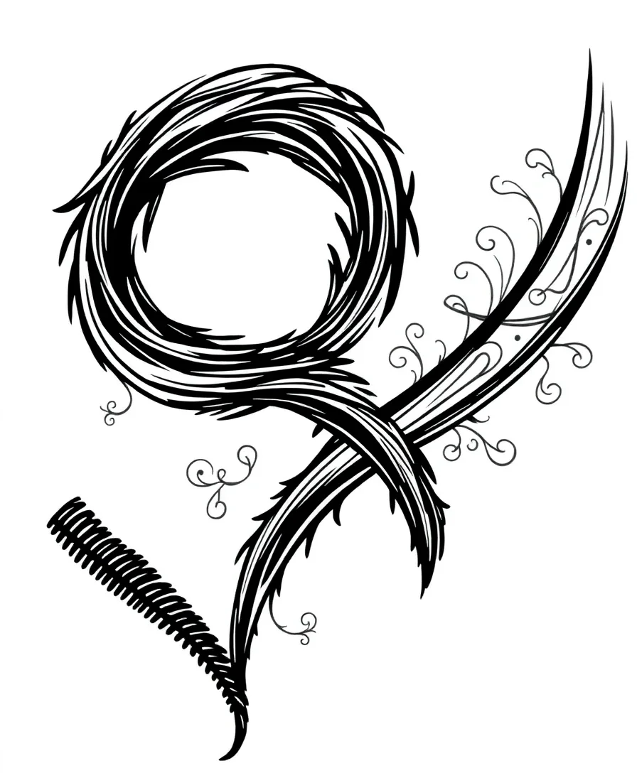 Intricate Mascara Patterns