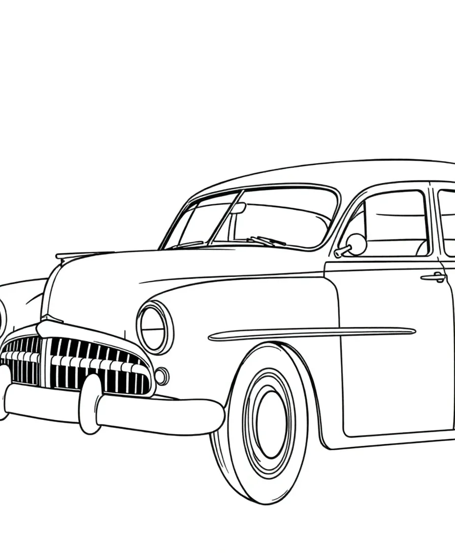 Vintage Sedan Charm