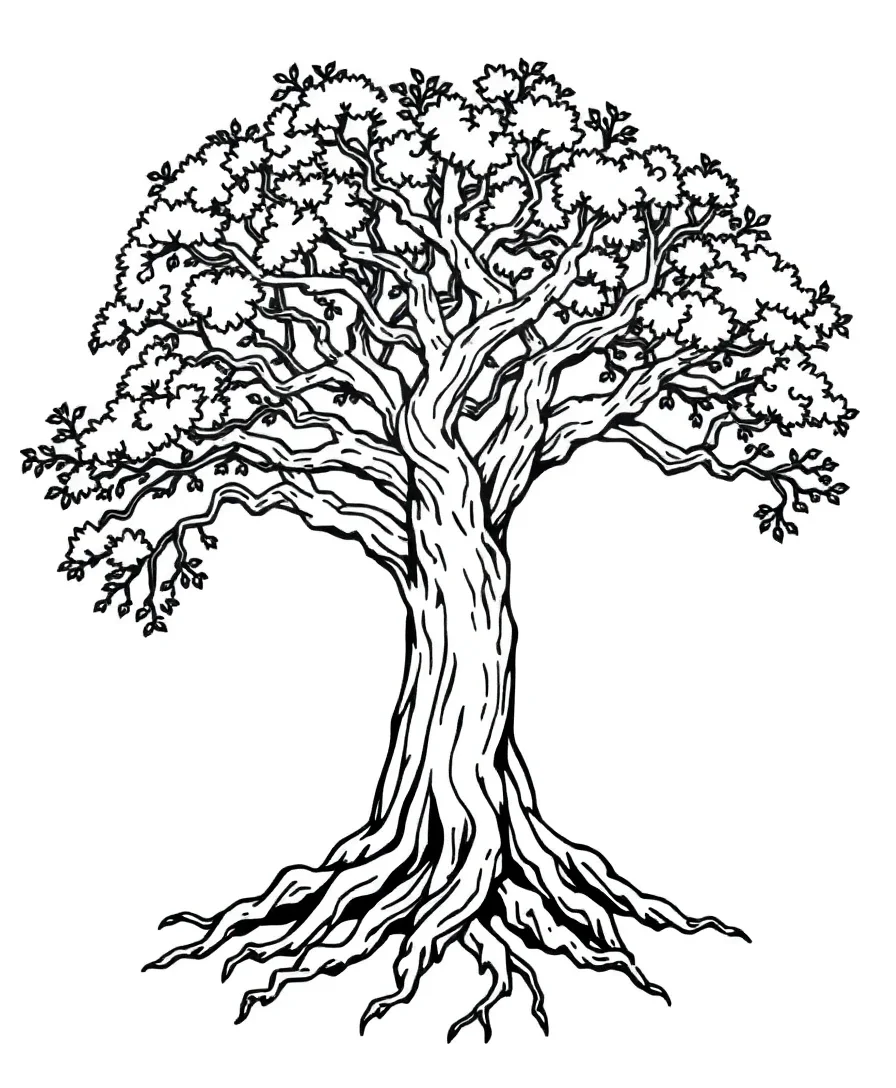 Majestic Tree of Life