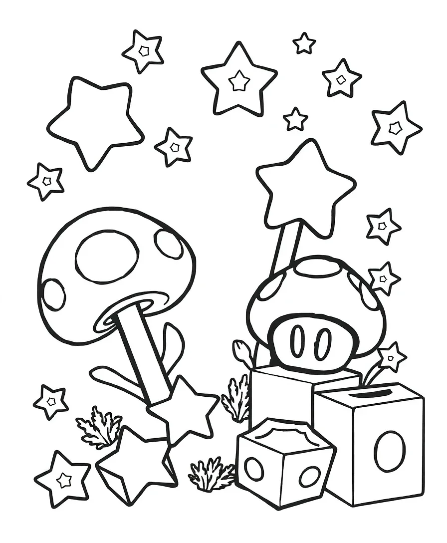 Mushroom Kingdom Elements