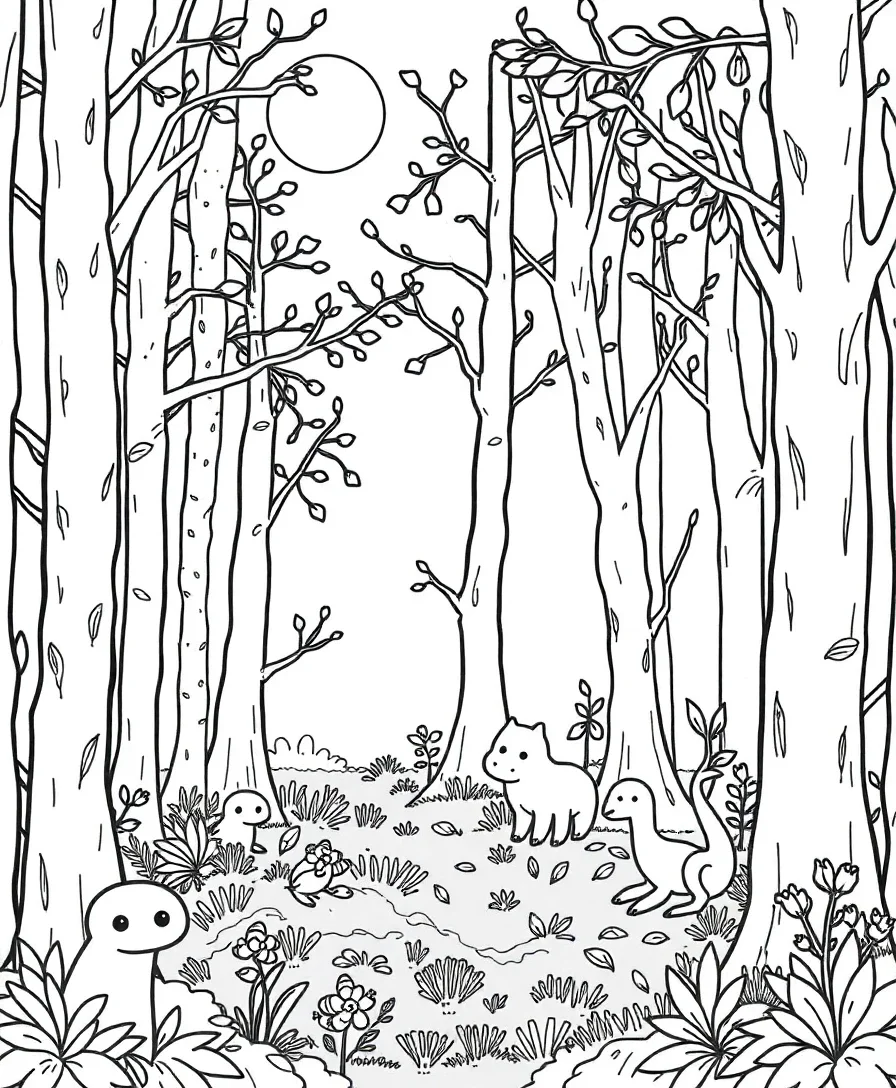 Enchanted Forest Scenes
