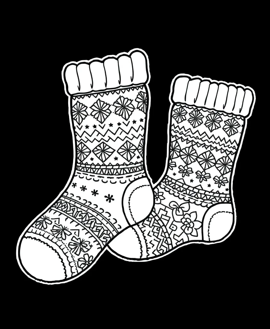 Warm Woolen Socks