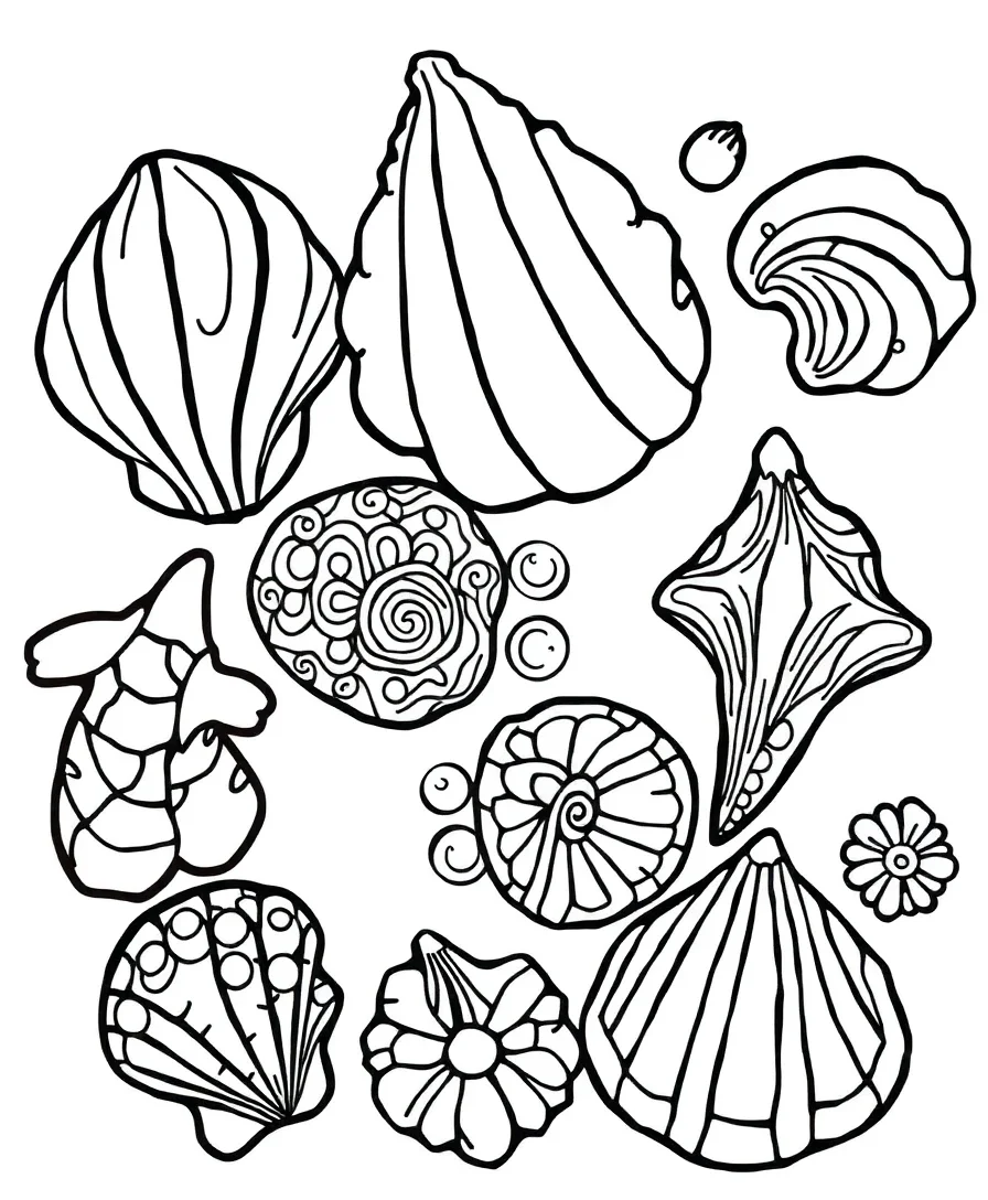 Elegant Seashell Collection