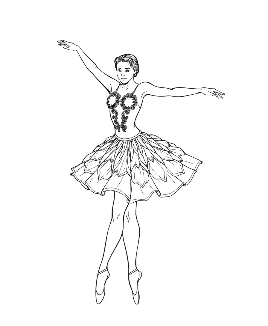 Graceful Ballet Dancer