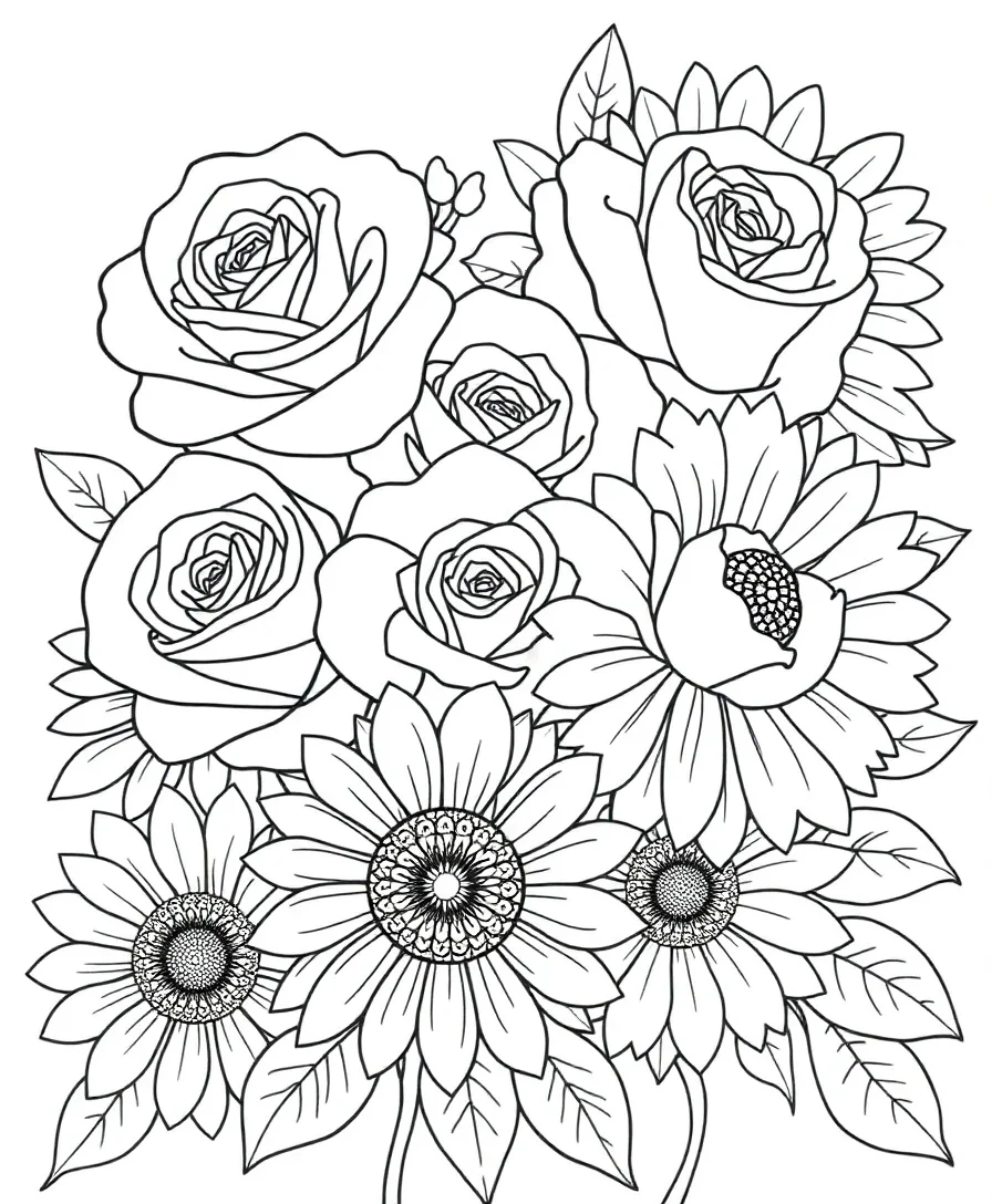 Sweet Garden Blooms