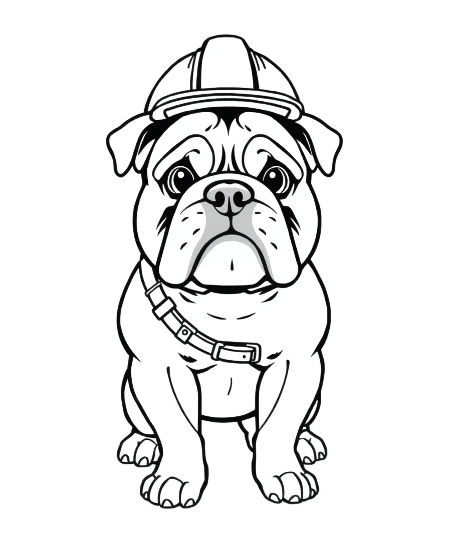 Rubble the English Bulldog