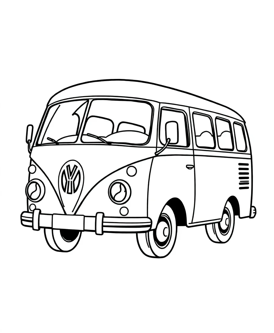 Charming Vintage Bus