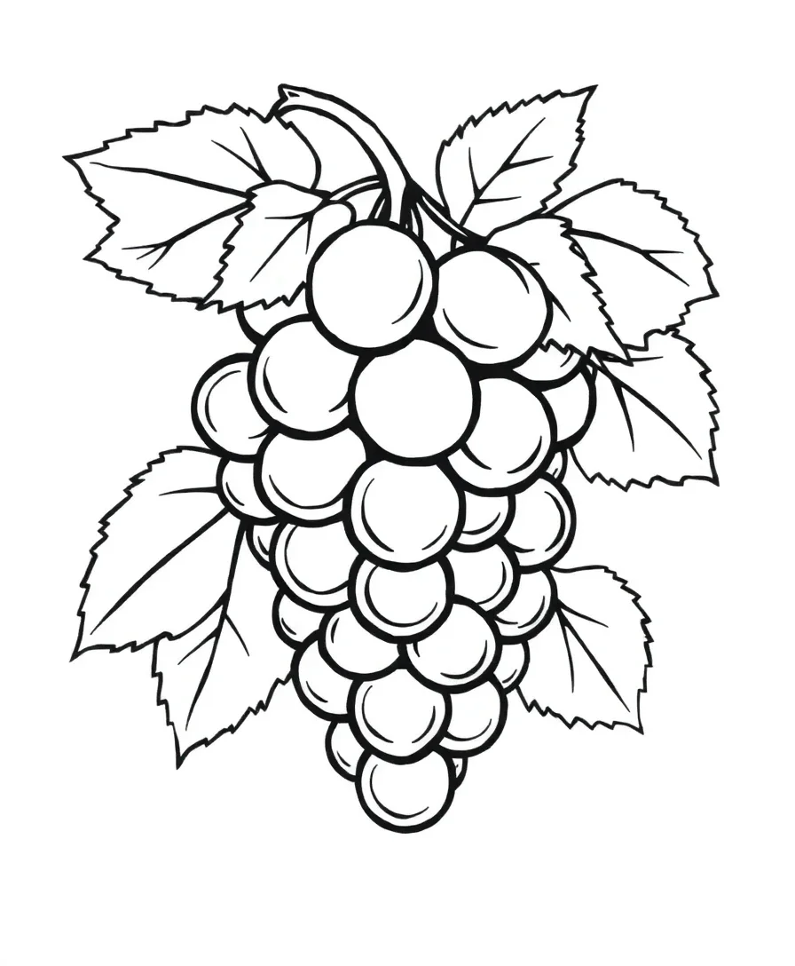 Graceful Grape Cluster