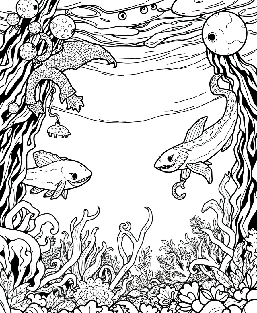 Fantastical Underwater Scenes