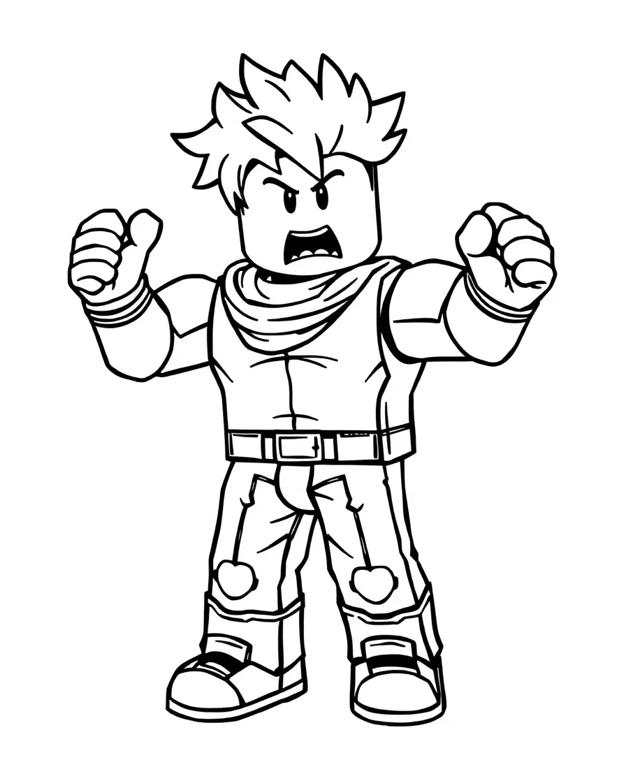 Roblox Character in Action