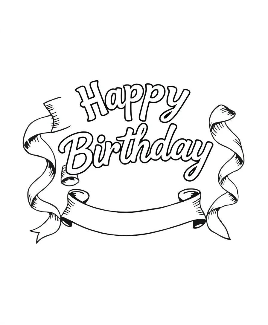 Charming Birthday Banner