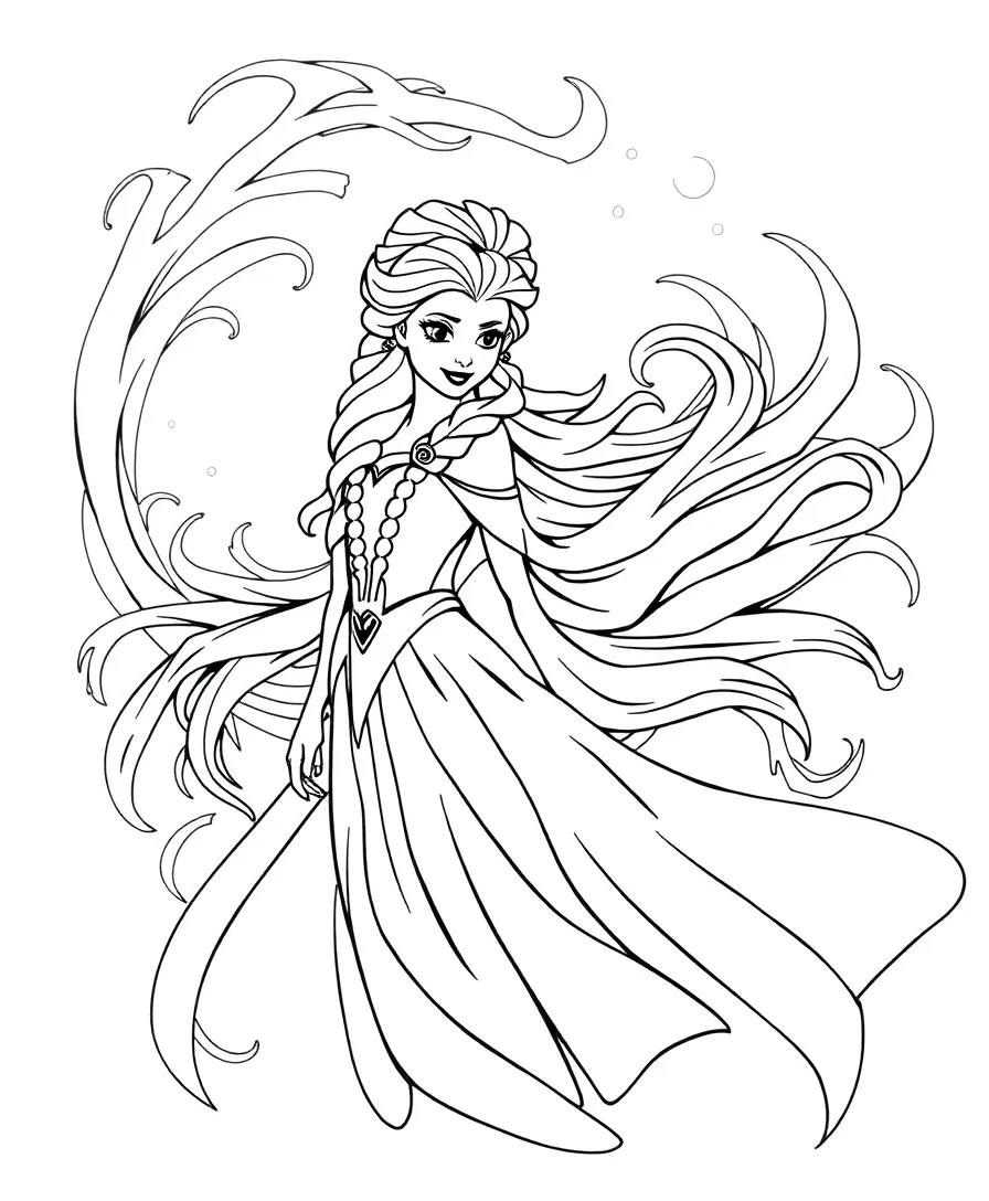 Elsa and the North Wind