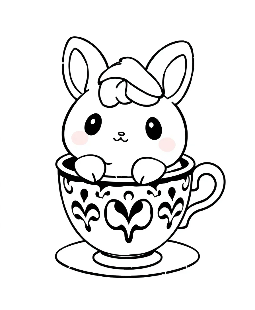 Cinnamoroll in a Teacup