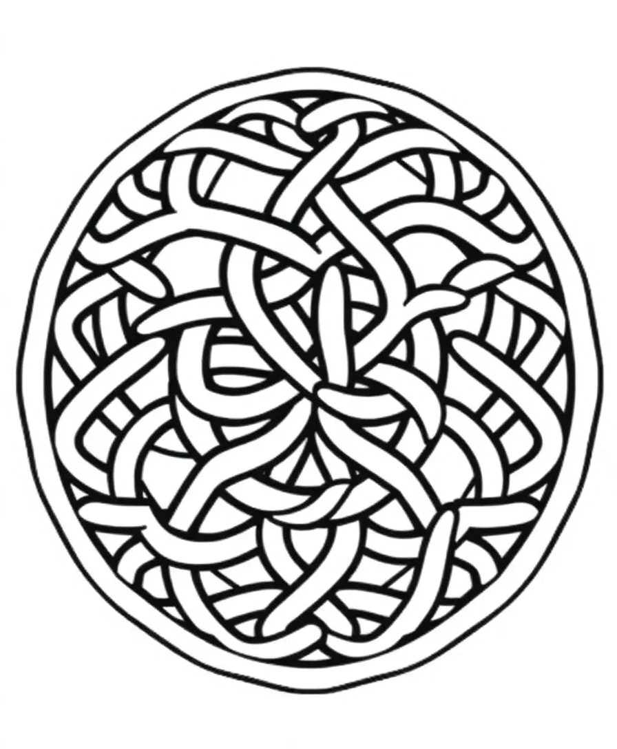 Intricate Celtic Knots