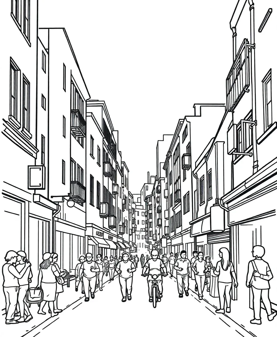 Funky Urban Street
