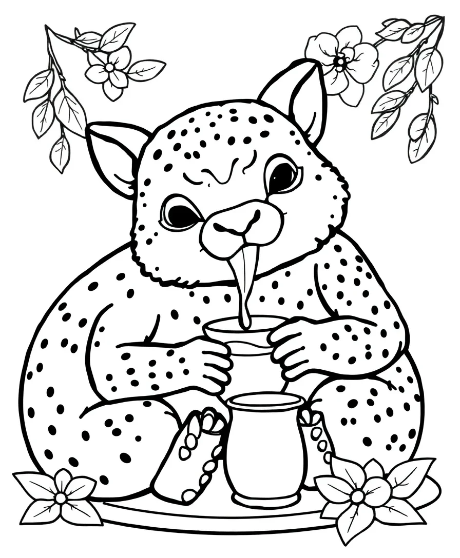 Labubu's Tea Time