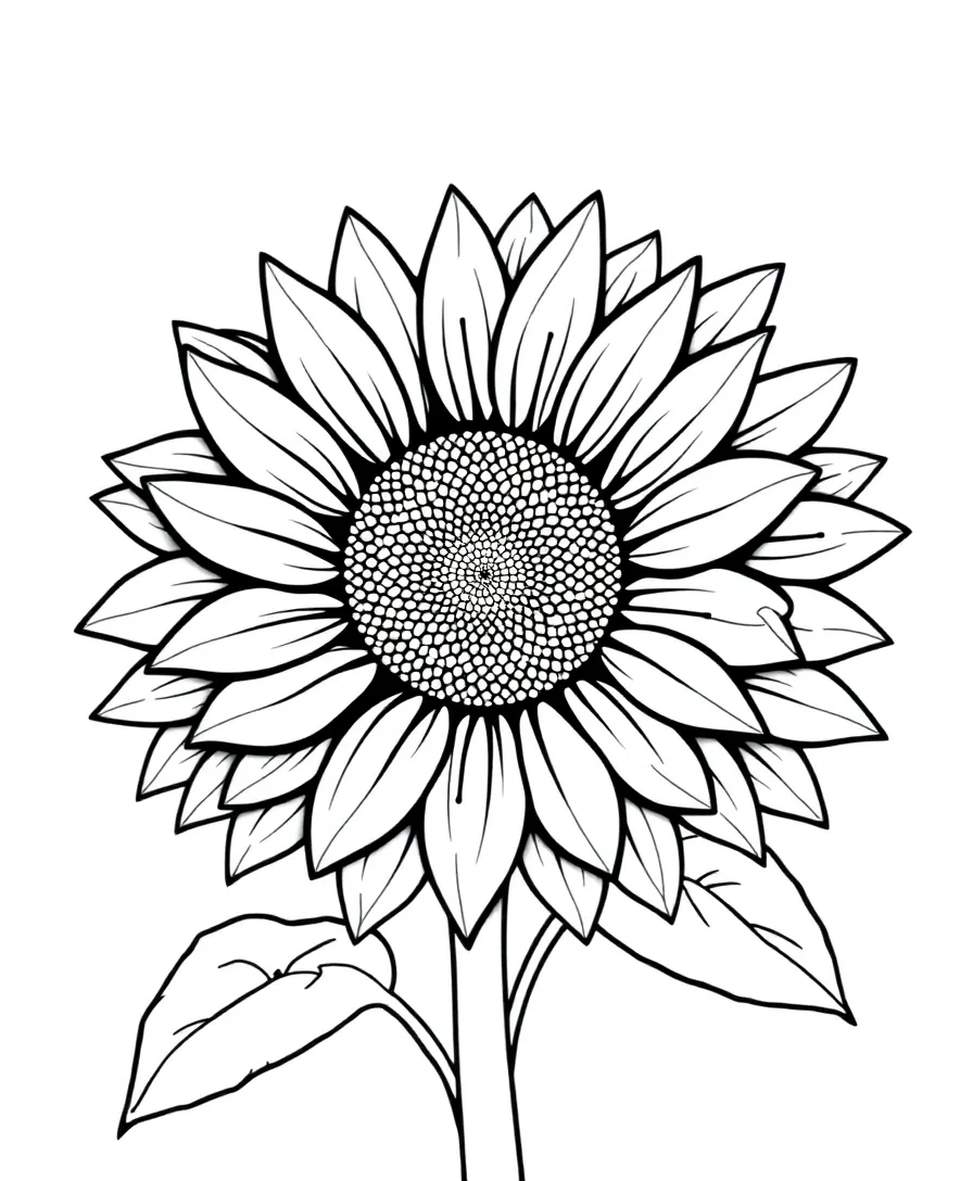 Sunlit Sunflower