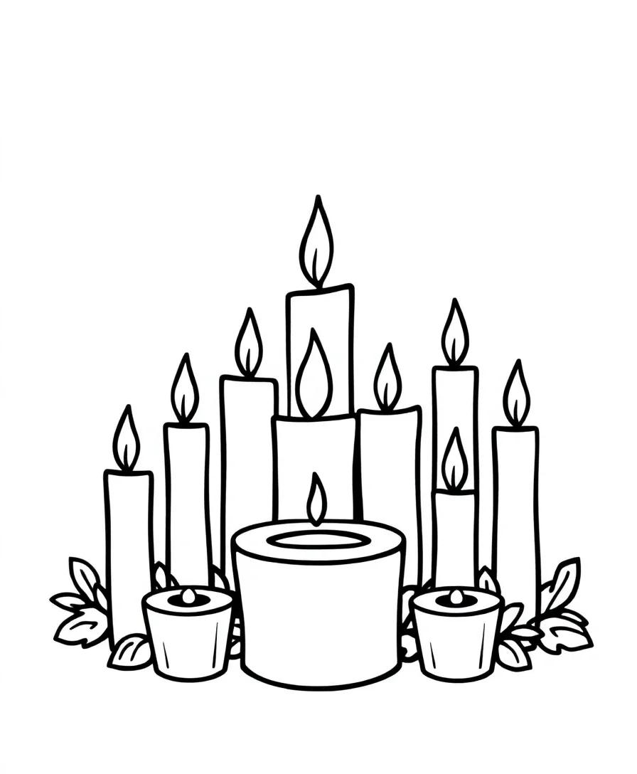Rustic Candlescape