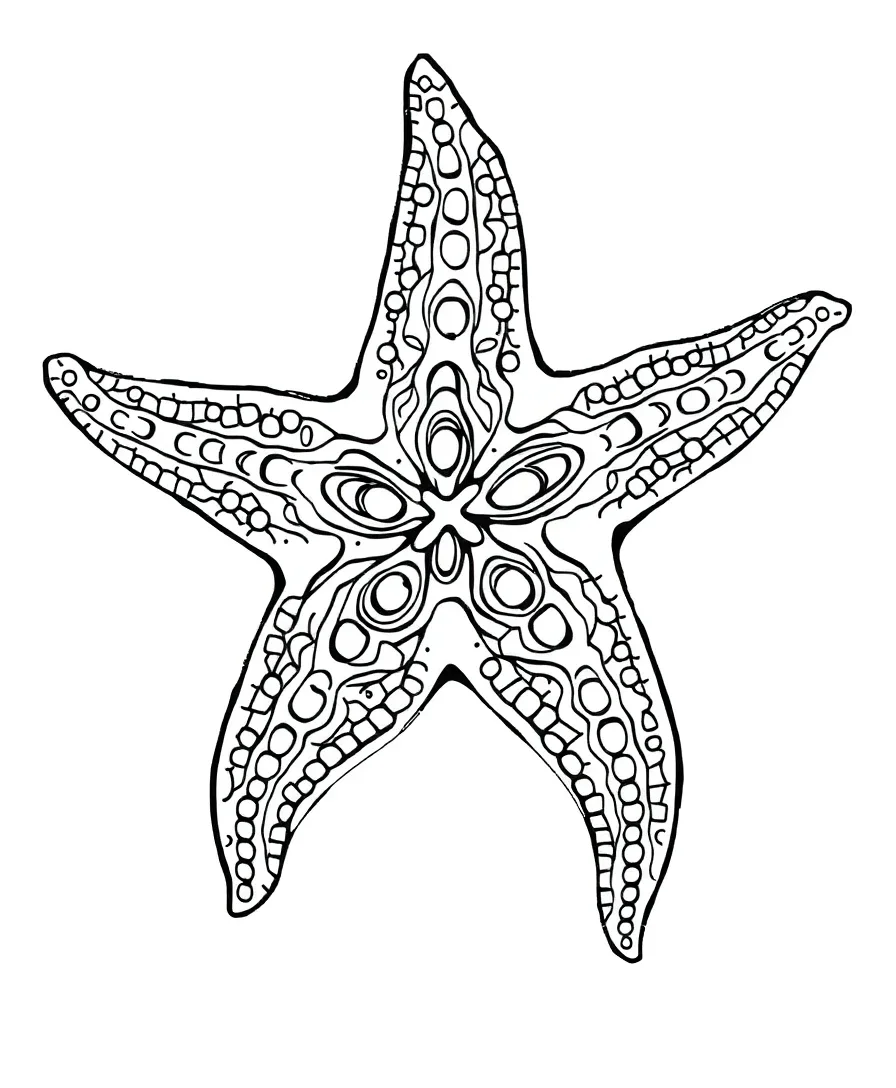Intricate Starfish Designs