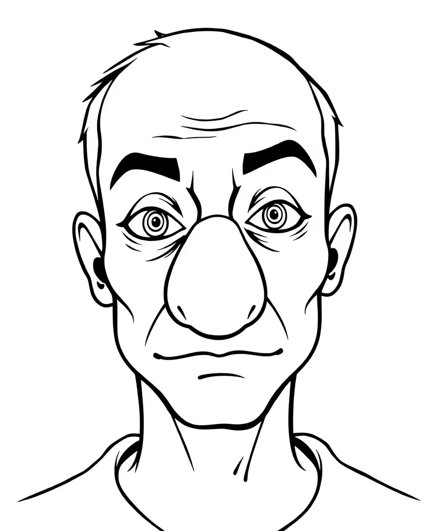 Funny Faces with Wacky Features