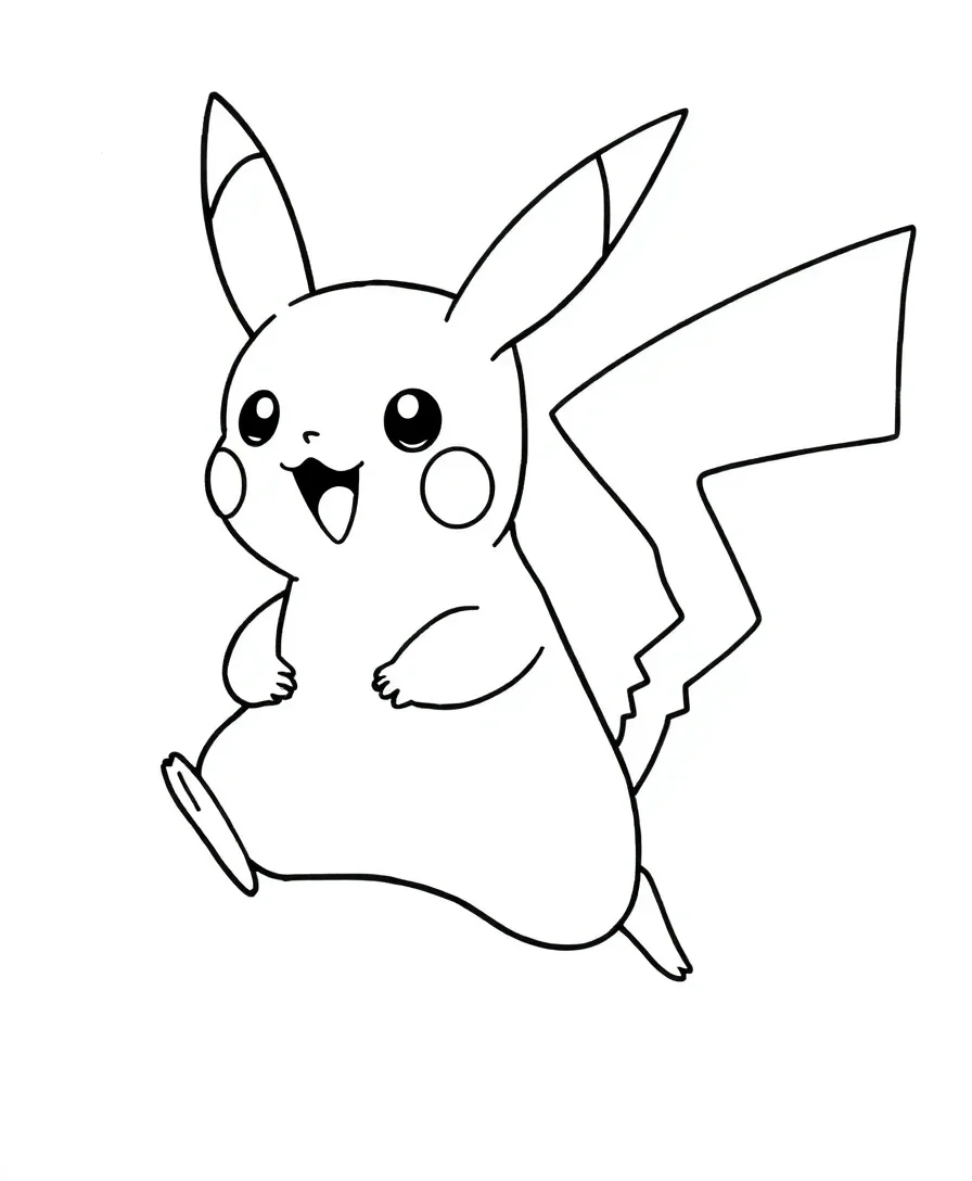 Pikachu in Motion