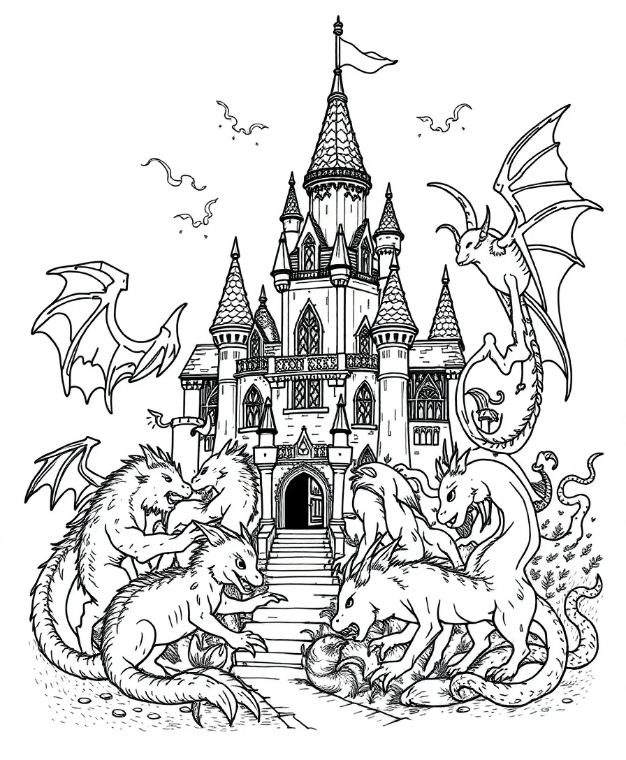 Whimsical Fairy Tale Scenes