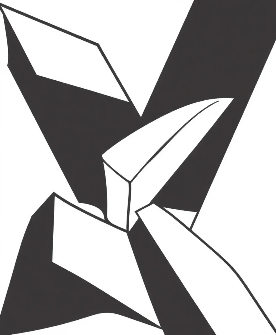 Edgy Abstract Shapes