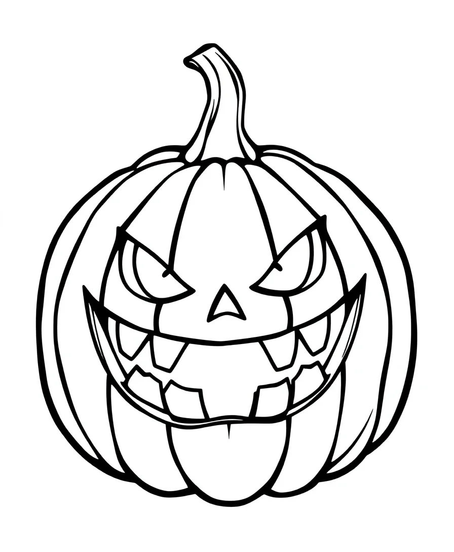 Sinister Jack-o'-Lantern