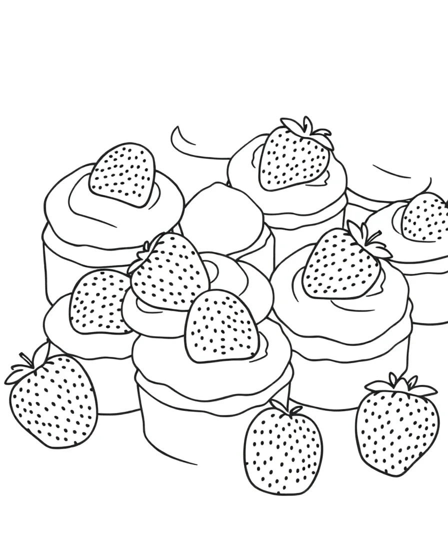 Mini Strawberry Shortcake Bites