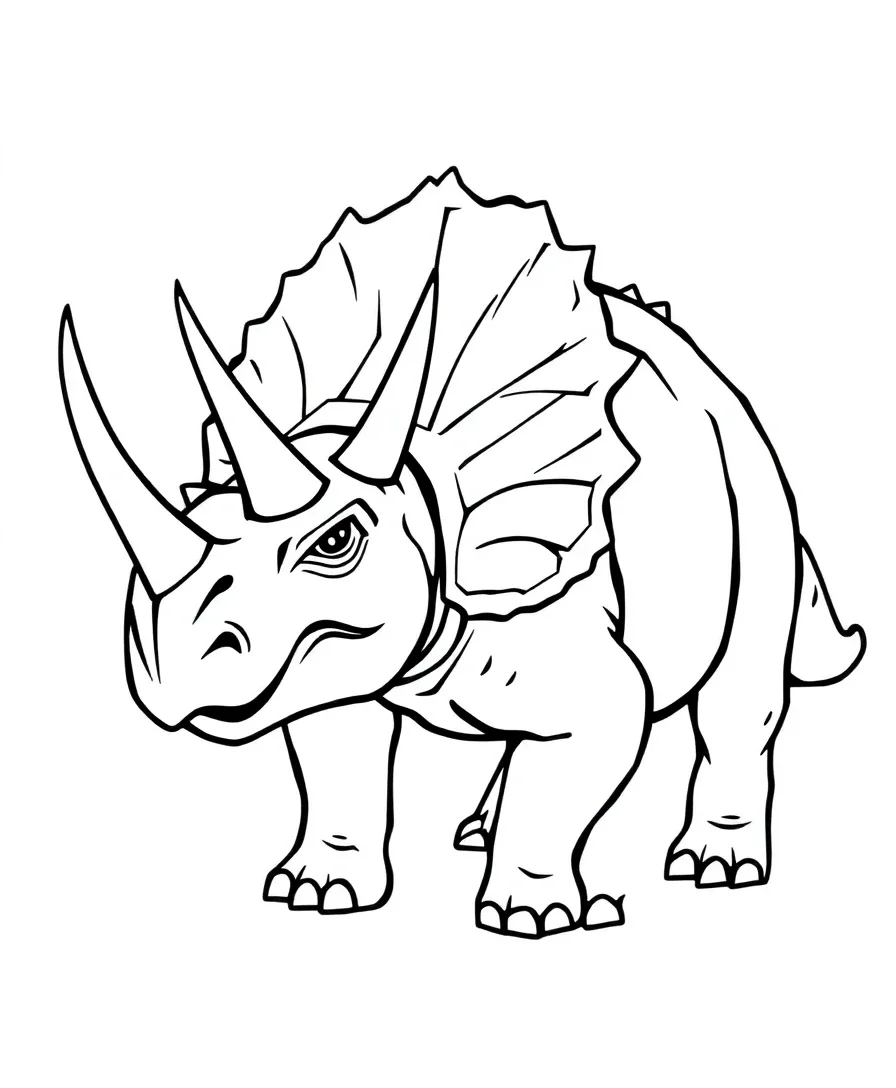 Triceratops Horned Brilliance