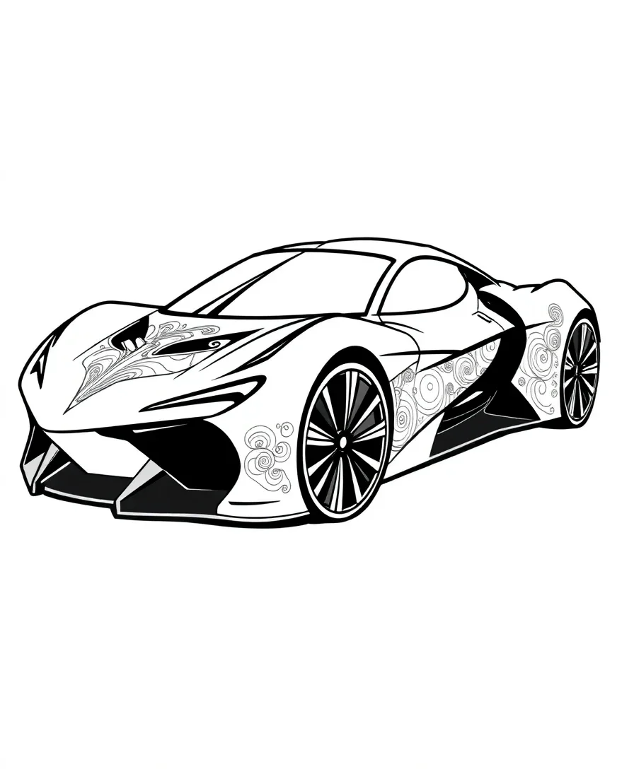 Futuristic Concept Car