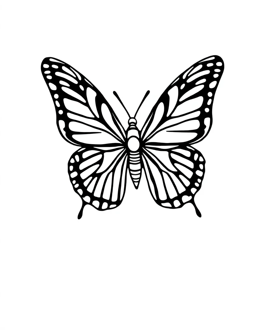 Bold Tiger Butterfly