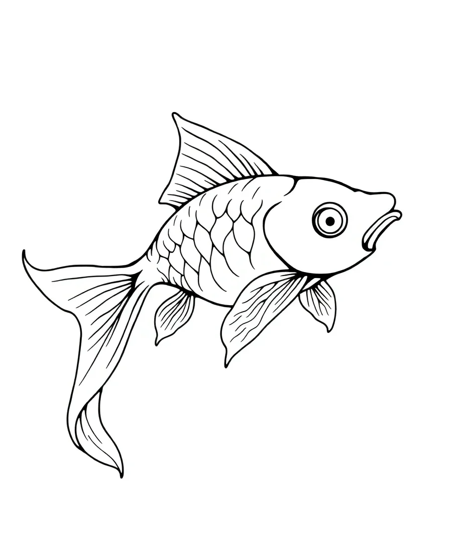 Elegant Goldfish
