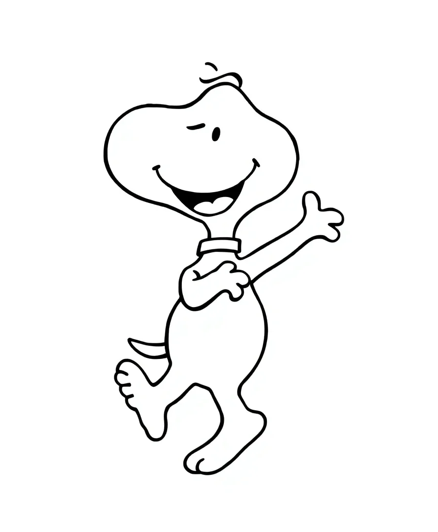 Happy Snoopy Dancing