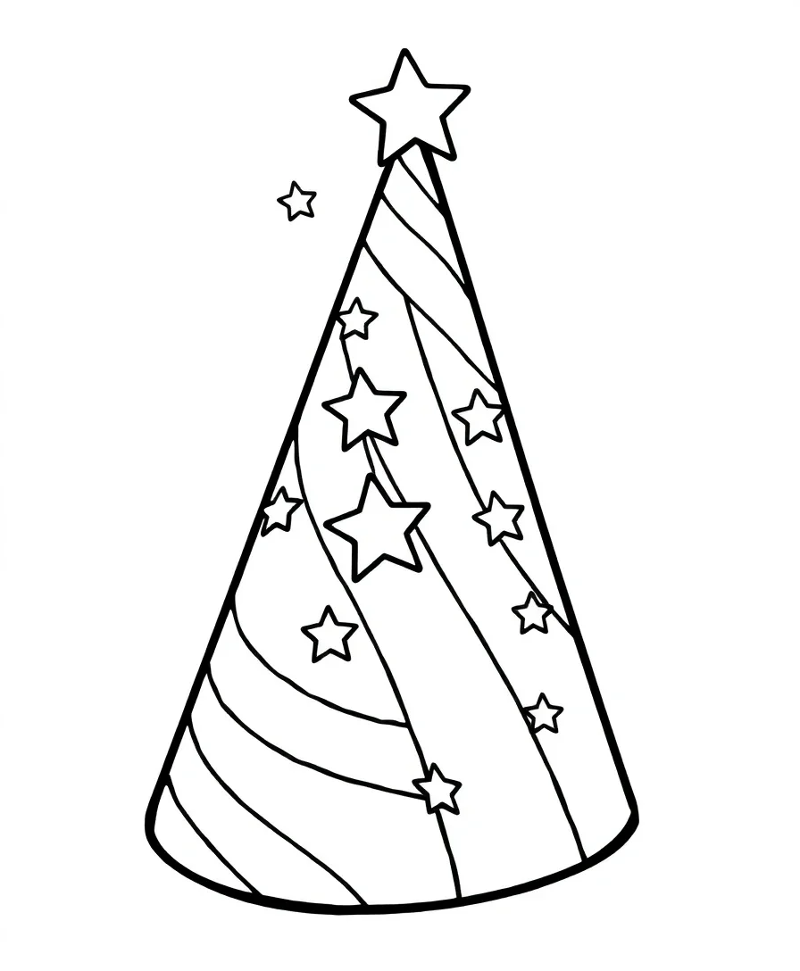 Intricate Party Hat