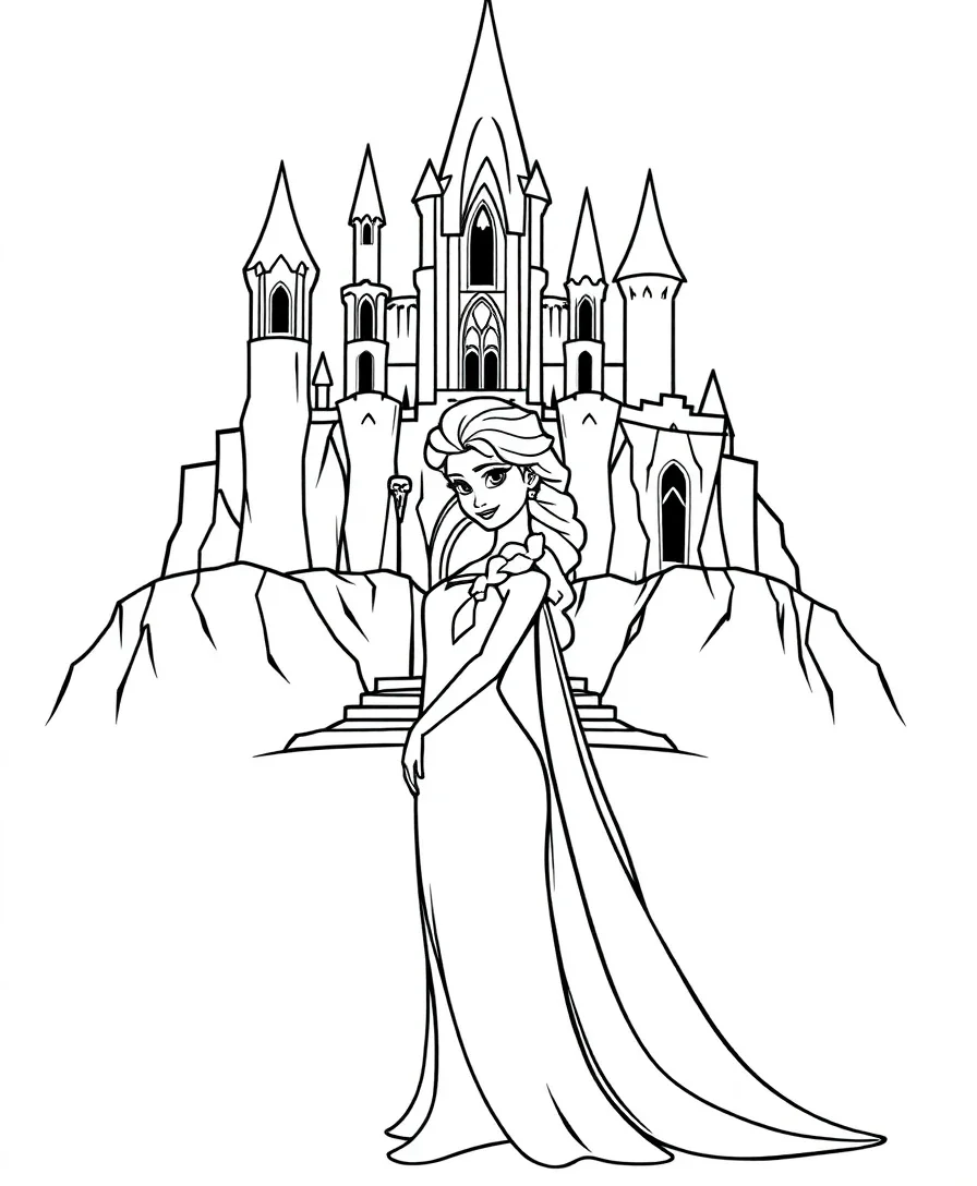 Elsa's Ice Castle